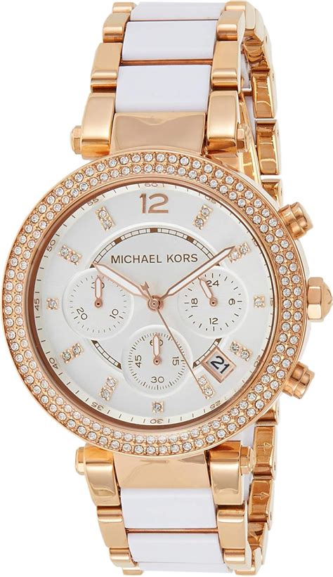 relojes michael kors de mujer en amazon|Michael Kors reloj mujer blanco.